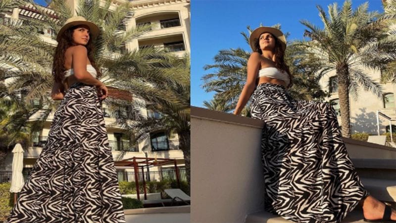 IPL 2021: Hardik Pandya wife Natasa Stankovic Enjoys on beach, shore beautiful pictures