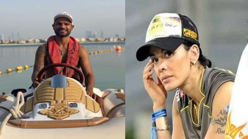 DC vs SRH: shikhar dhawan Ex wife Ayesha Mukherjee During IPL matches, Know Why she always wear cap