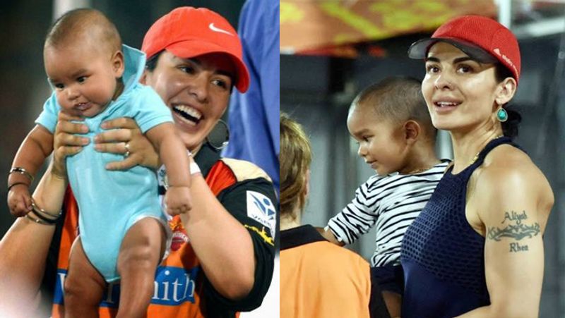 DC vs SRH: shikhar dhawan Ex wife Ayesha Mukherjee During IPL matches, Know Why she always wear cap