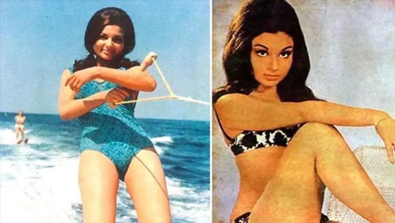 when Sharmila Tagore was scared of her bikini poster because of this reason
