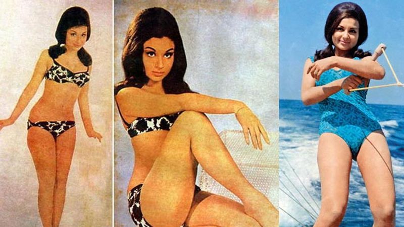 when Sharmila Tagore was scared of her bikini poster because of this reason