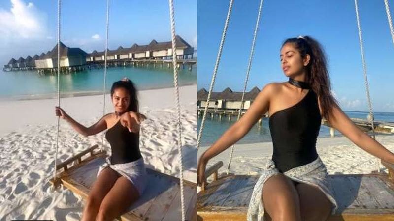 young heroin avika gor enjoy her long date with boyfriend her Maldives vacation pics goes viral