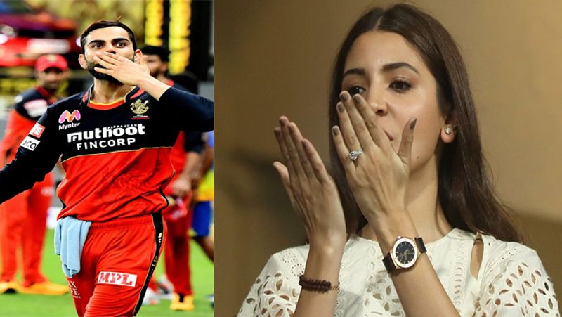 Anushka Sharma Cheered For Virat Kohli During IPL, see pictures