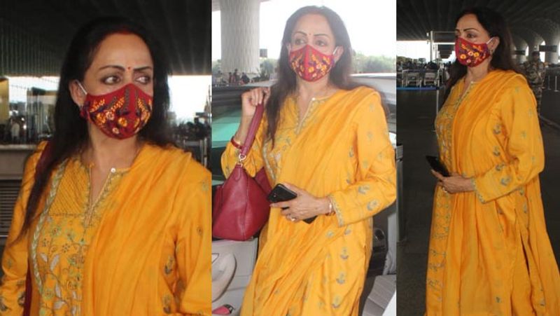 hema malini spotted at airport these bollywood celebs also seen in different places