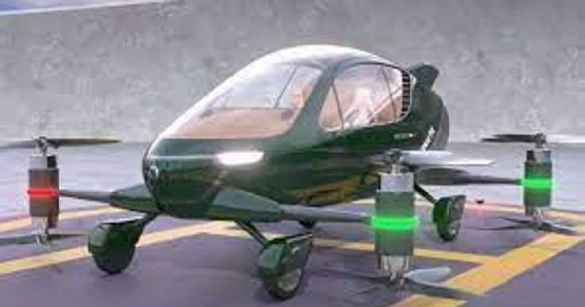The world’s flying car made by China! 160 km per hour! Only two people