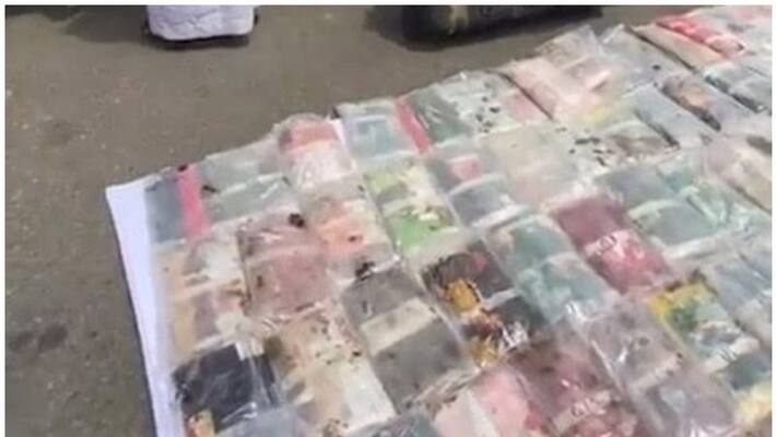 large quantity of hashish seized in saudi from a secret compartment inside car large quantity of hashish seized in saudi from a secret compartment inside car