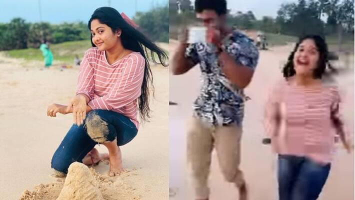 Serial star Aishwarya Ramsai and Naleef gia with reels video Serial star Aishwarya Ramsai and Naleef gia with reels video