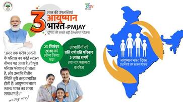 complete 3 years of the world largest healthcare scheme Ayushman Bharat PMJAY