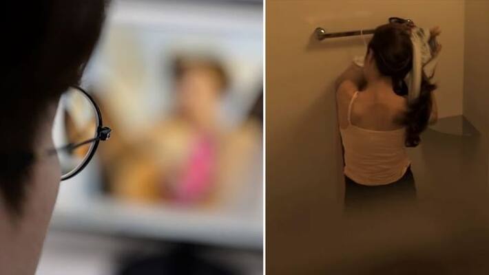 Camera in women's bathroom .. 5 hours .. Monotonous nude scenes. ?? 17-year-old boy arrested. Camera in women's bathroom .. 5 hours .. Monotonous nude scenes. ?? 17-year-old boy arrested.