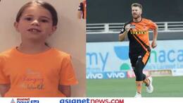IPL 2021: Warner's daughter made a video to wish father SRH vs DC, but David gets out on zero