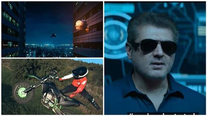 Actor ajithkumar acting valimai movie glimpse video released Actor ajithkumar acting valimai movie glimpse video released