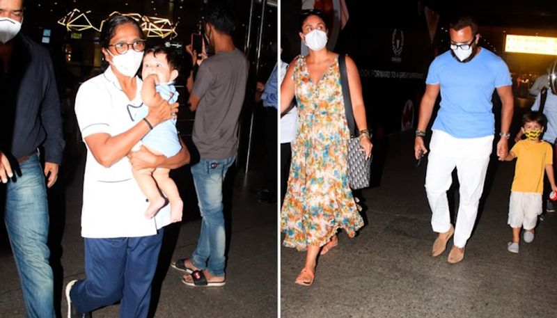 Kareena Kapoor, Saif Ali Khan are back from Maldives with their super-expensive nannies RCB
