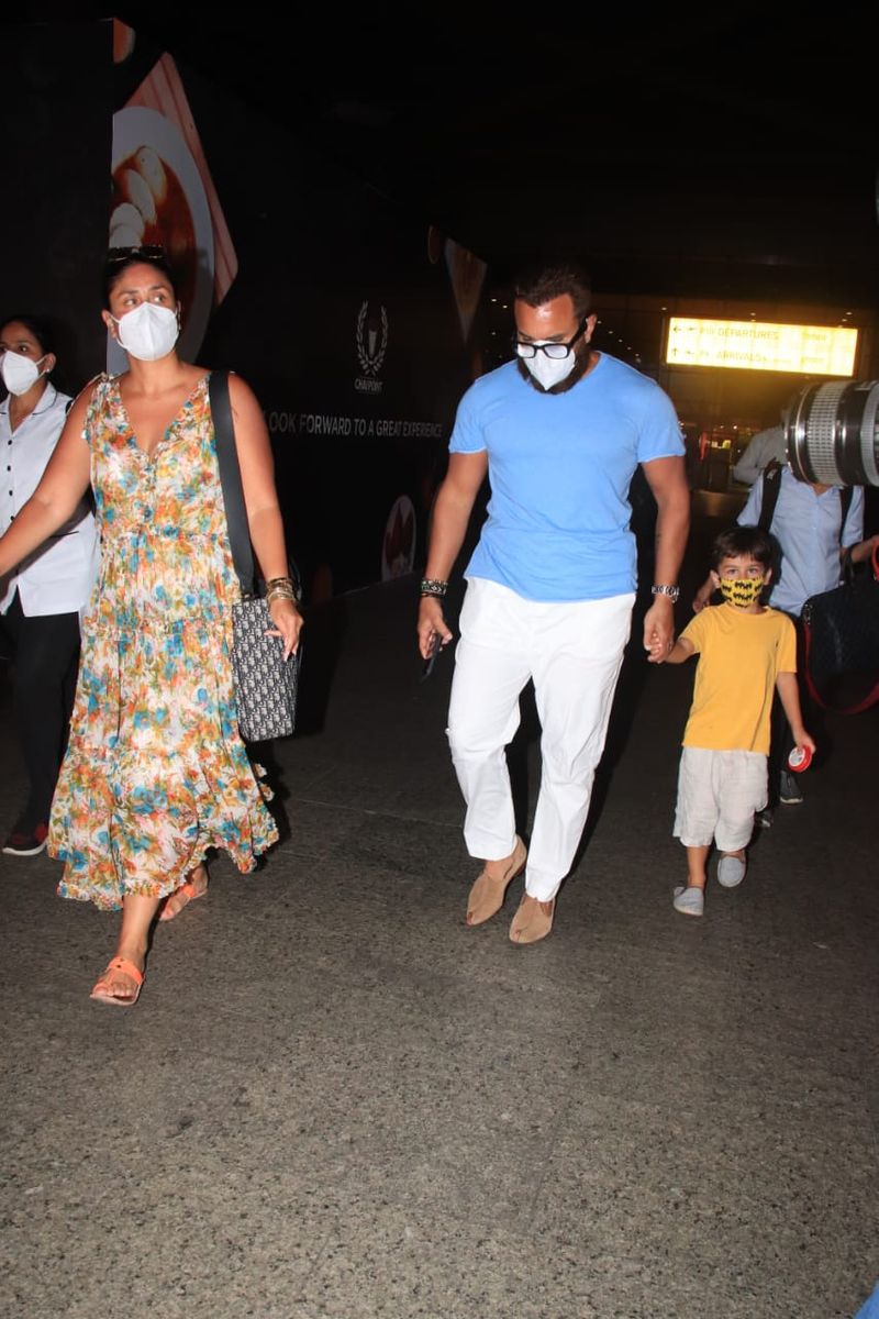 Kareena Kapoor, Saif Ali Khan are back from Maldives with their super-expensive nannies RCB