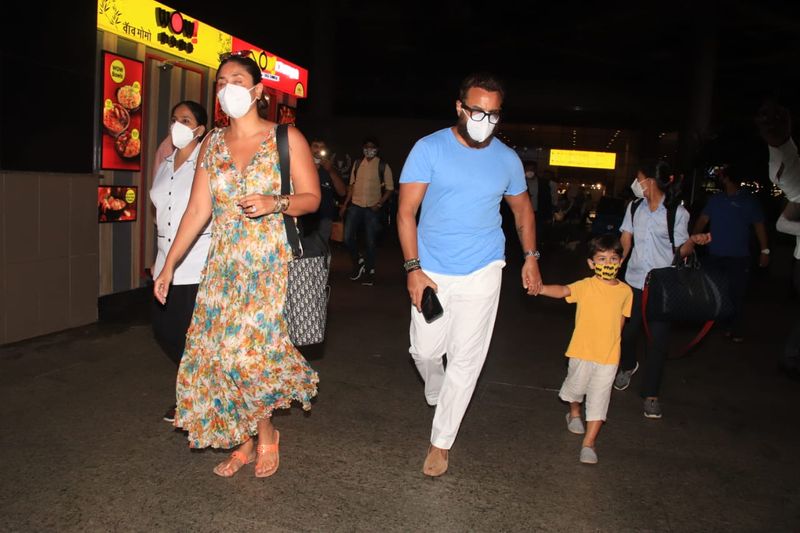 Kareena Kapoor, Saif Ali Khan are back from Maldives with their super-expensive nannies RCB