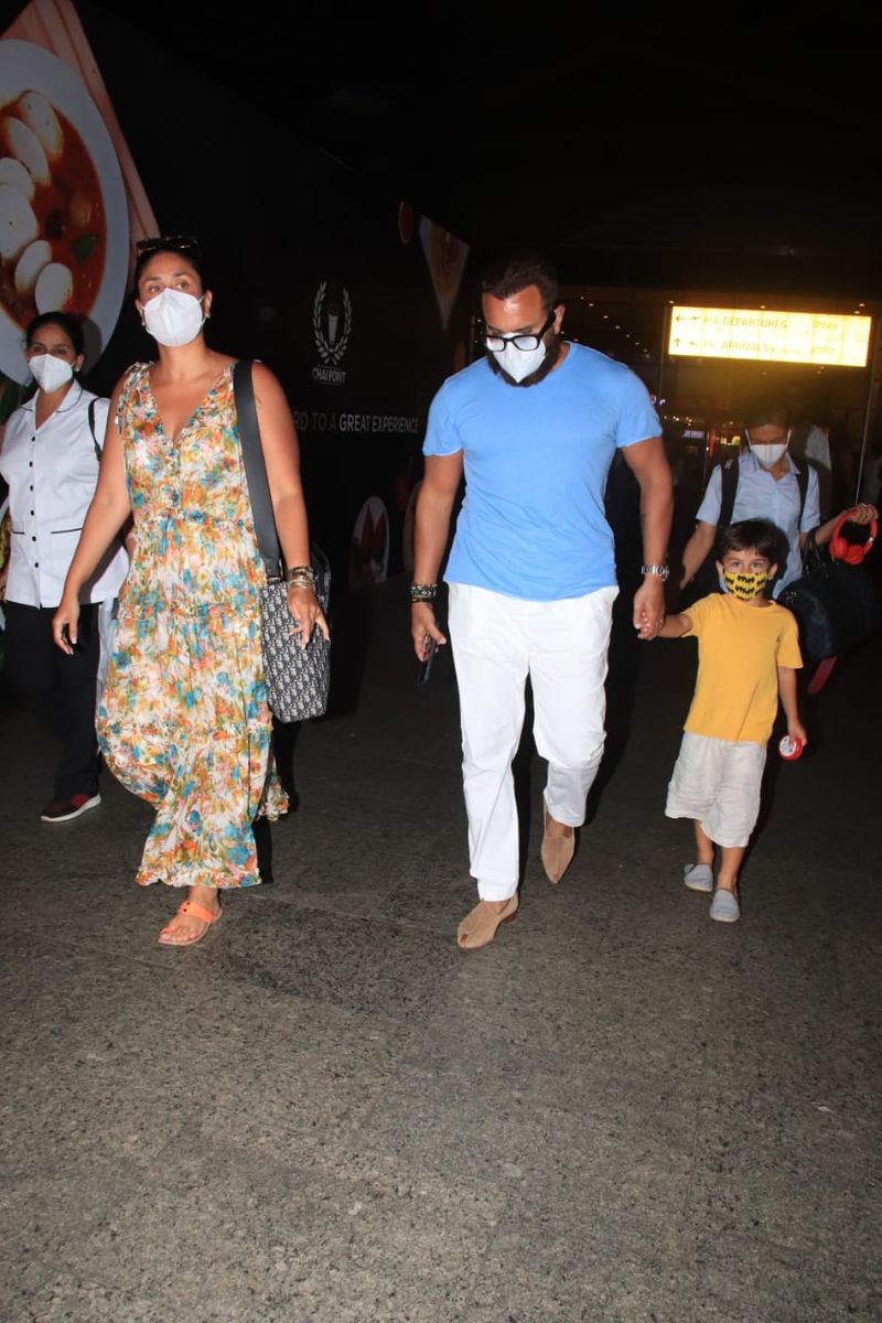 Kareena Kapoor, Saif Ali Khan are back from Maldives with their super-expensive nannies RCB