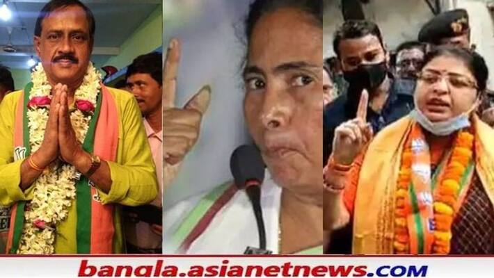 Clash between BJP Leader and Police near Mamata Banerjees House due to Post Poll violence issue RTB Clash between BJP Leader and Police near Mamata Banerjees House due to Post Poll violence issue RTB