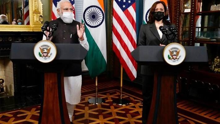 Kamala Harris welcomes announcement of India on resumption of COVID-19 vaccine exports bmm Kamala Harris welcomes announcement of India on resumption of COVID-19 vaccine exports bmm