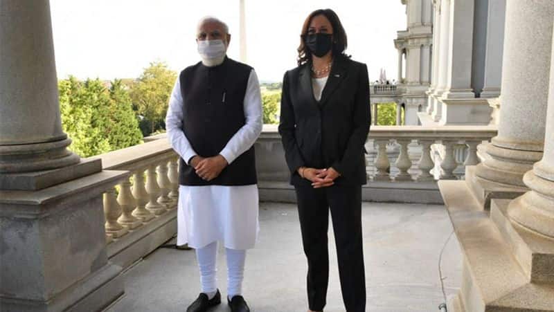 US visit of Prime Minister Narendra Modi, Discussion on the topics of corona and vaccine with Kamala Harris