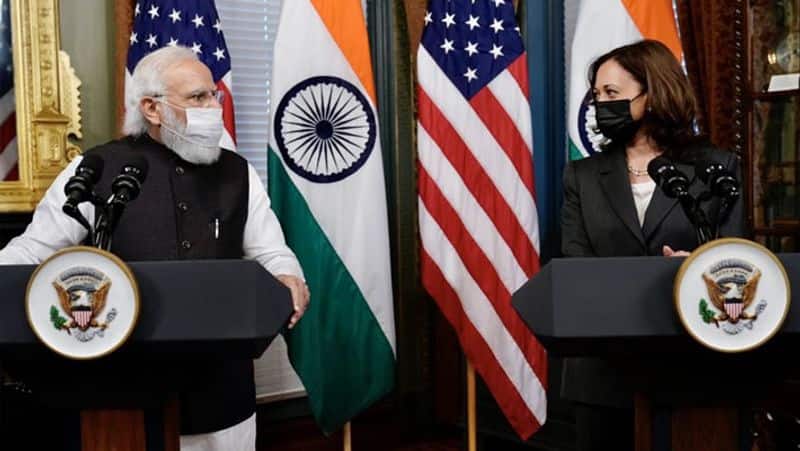 US visit of Prime Minister Narendra Modi, Discussion on the topics of corona and vaccine with Kamala Harris