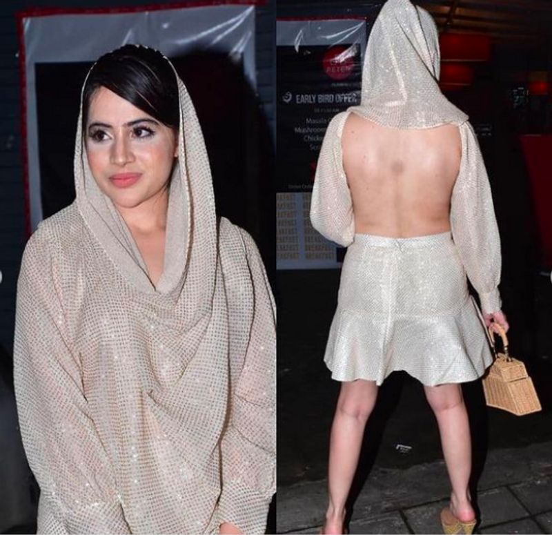 Urfi Javed gets trolled again for her backless dress dpl