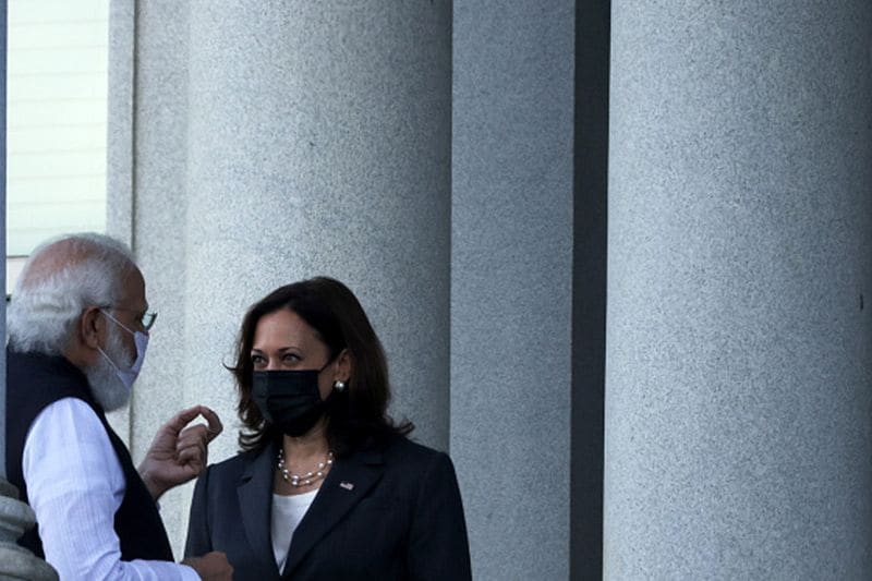 Modi US Visit, PM Narendra Modi and US Vice President Kamala Harris first meeting in Washington see photos