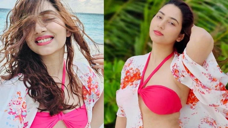 bade acche lagte hai 2 actress disha parmar enjoying vacation with husband rahul vaidya at maldives