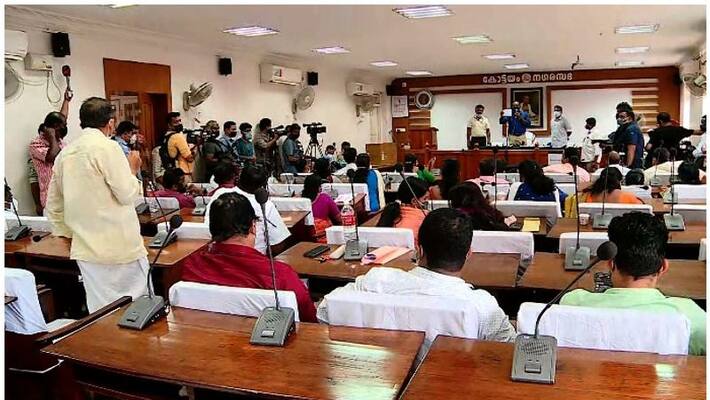 ldf kottayam municipality motion no confidence udf lost administration ldf kottayam municipality motion no confidence udf lost administration