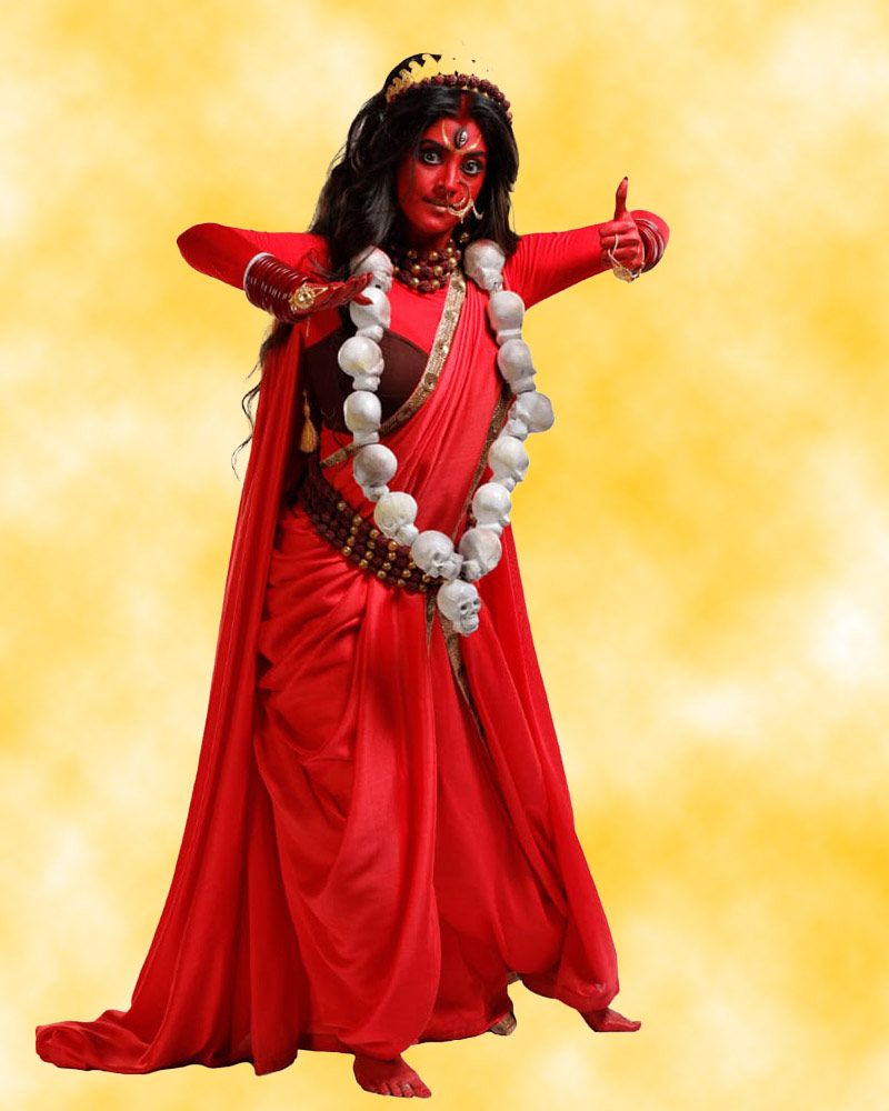Actress subhashree ganguly s look as Durga in Zee Bangla s Mahalaya programme is revealed