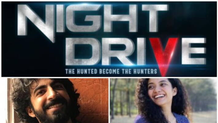 Vysakh night drive film begins Roshan and Anna ben shaer their happiness Vysakh night drive film begins Roshan and Anna ben shaer their happiness