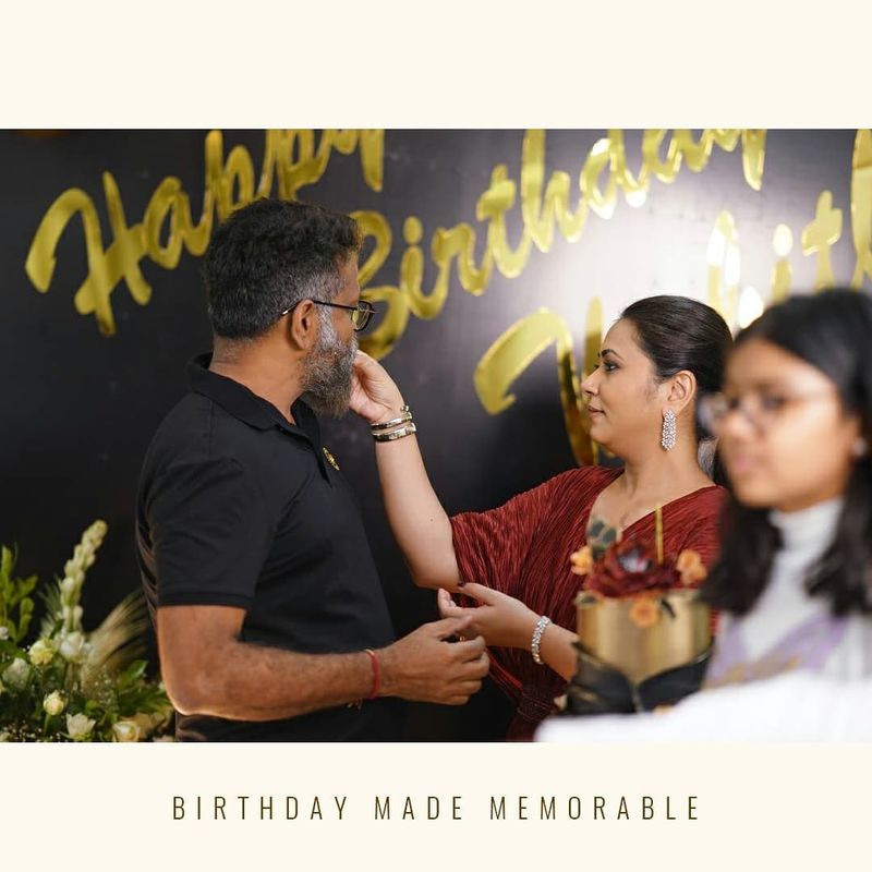 director sukumar wife thabitha sukumar birthday photos viral