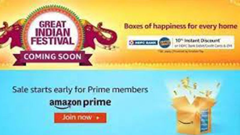 Amazon s The Great Indian Festival-2021' sale has arrived, 1000 new products will be available