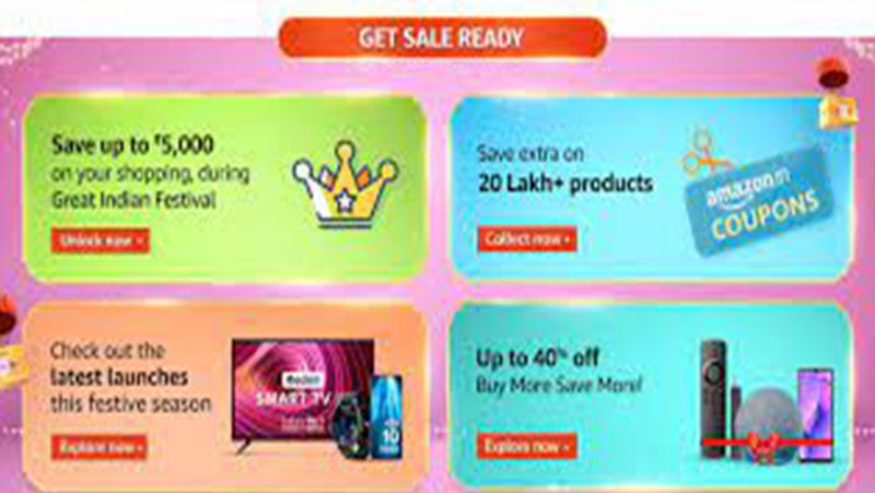 Amazon s The Great Indian Festival-2021' sale has arrived, 1000 new products will be available