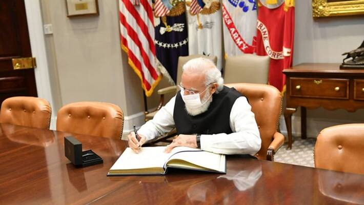 During his US trip, PM Modi attended 20 meetings in 65-hour stay bpsb During his US trip, PM Modi attended 20 meetings in 65-hour stay bpsb