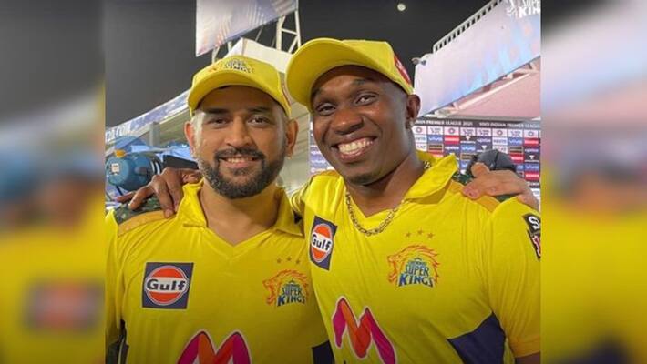 IPL 2021 I call him my brother Dhoni praises Bravo IPL 2021 I call him my brother Dhoni praises Bravo