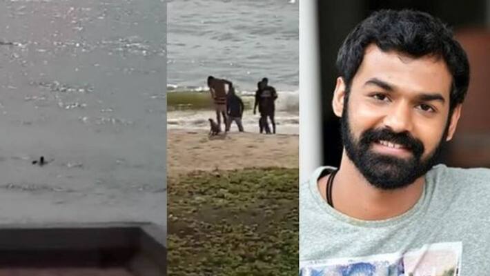 actor pranav mohanlal save stray dog life in sea actor pranav mohanlal save stray dog life in sea