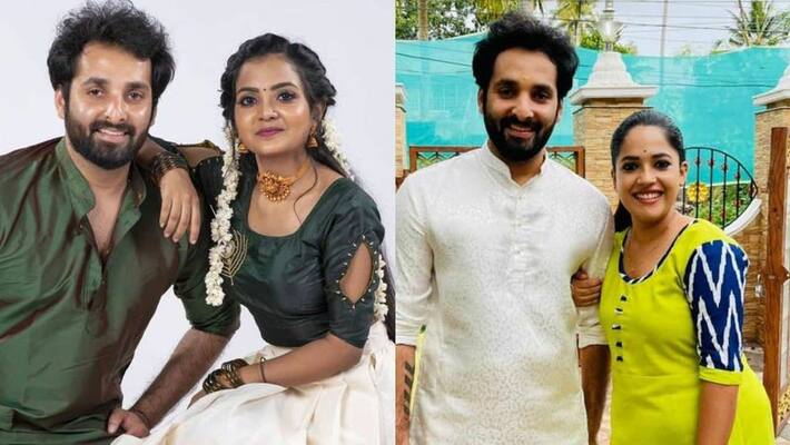 actress amruth nair and reshma wishe birthday wishes to actor noobin jhony actress amruth nair and reshma wishe birthday wishes to actor noobin jhony