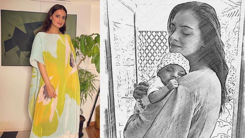 dia mirza talks about leaving her 5 month son avyaan at home and going to work