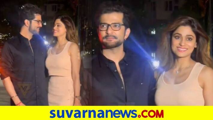 Bigg Boss OTT couple Shamita Shetty Raqesh Bapat step out for first date dpl Bigg Boss OTT couple Shamita Shetty Raqesh Bapat step out for first date dpl
