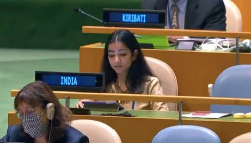 Sneha Dubey : know all about india's first secretary at UN who gave fiery reply to pakistan prime minister imran khan