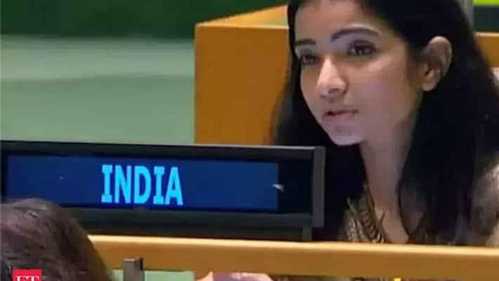 Pakistan globally recognised for openly supporting terrorists india s ifs sneha dubey says un bsm Pakistan globally recognised for openly supporting terrorists india s ifs sneha dubey says un bsm
