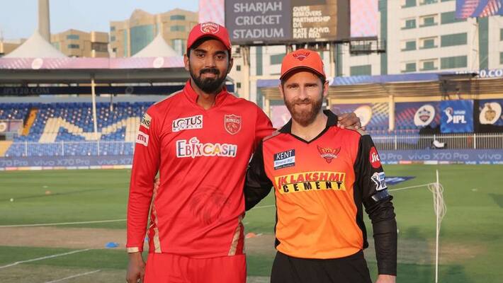 SRH captain Kane williamson won the toss and decided to bowl first against PBKS in IPL 2021 at UAE spb SRH captain Kane williamson won the toss and decided to bowl first against PBKS in IPL 2021 at UAE spb