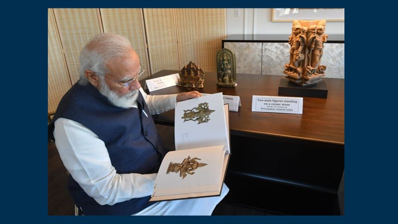 PM to bring home 157 artefacts & antiquities from the US