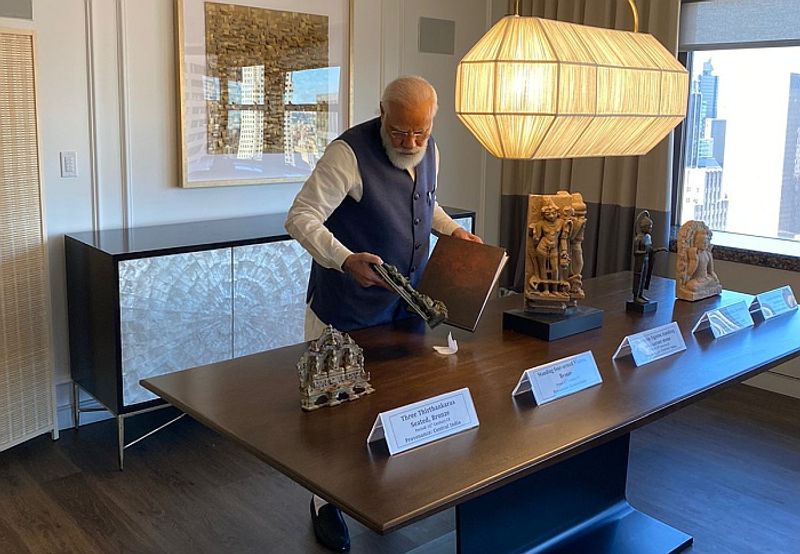 PM Modi will bring home 157 priceless artefacts and antiquities from the US VPN