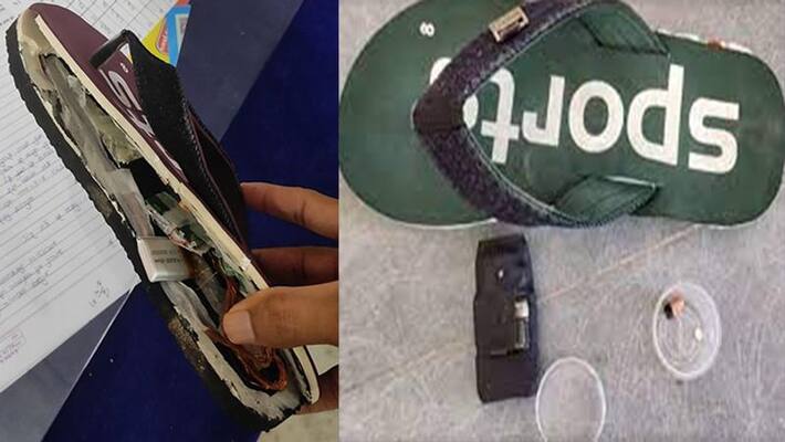 Bluetooth Chappals How Some Tried To Cheat In Top Rajasthan Exam pod Bluetooth Chappals How Some Tried To Cheat In Top Rajasthan Exam pod