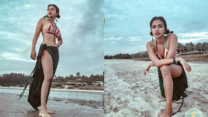 actress amala paul share bikini photos actress amala paul share bikini photos
