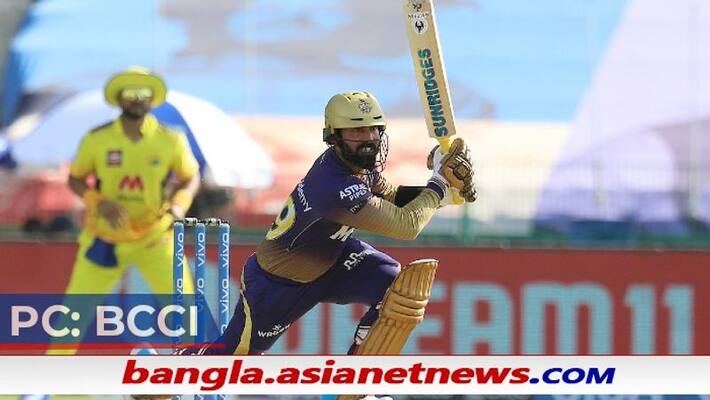 IPL 2021, KKR vs CSK match 38 - Dinesh Karthik helps KKR to set 170 runs target to CSK ALB IPL 2021, KKR vs CSK match 38 - Dinesh Karthik helps KKR to set 170 runs target to CSK ALB