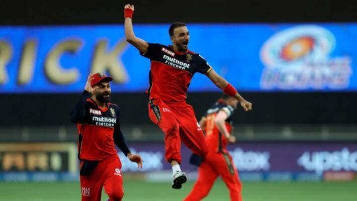IPL 2021 RCB vs MI Royal Challengers Bangalore beat Mumbai Indians on Harshal Patel hat trick IPL 2021 RCB vs MI Royal Challengers Bangalore beat Mumbai Indians on Harshal Patel hat trick
