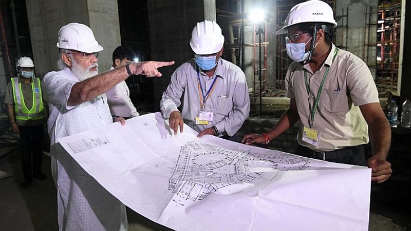 PM Modi visits new Parliament construction at night, reviews progress VPN