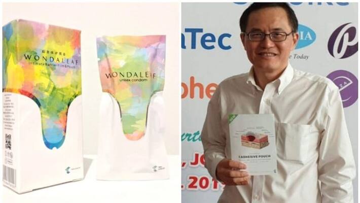 Malaysian doctor startup company wondaleaf launches worlds first adhesive unisex condom with improved protection to women Malaysian doctor startup company wondaleaf launches worlds first adhesive unisex condom with improved protection to women