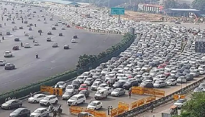 Bharat Bandh by farmers, see in pictures its effect on country